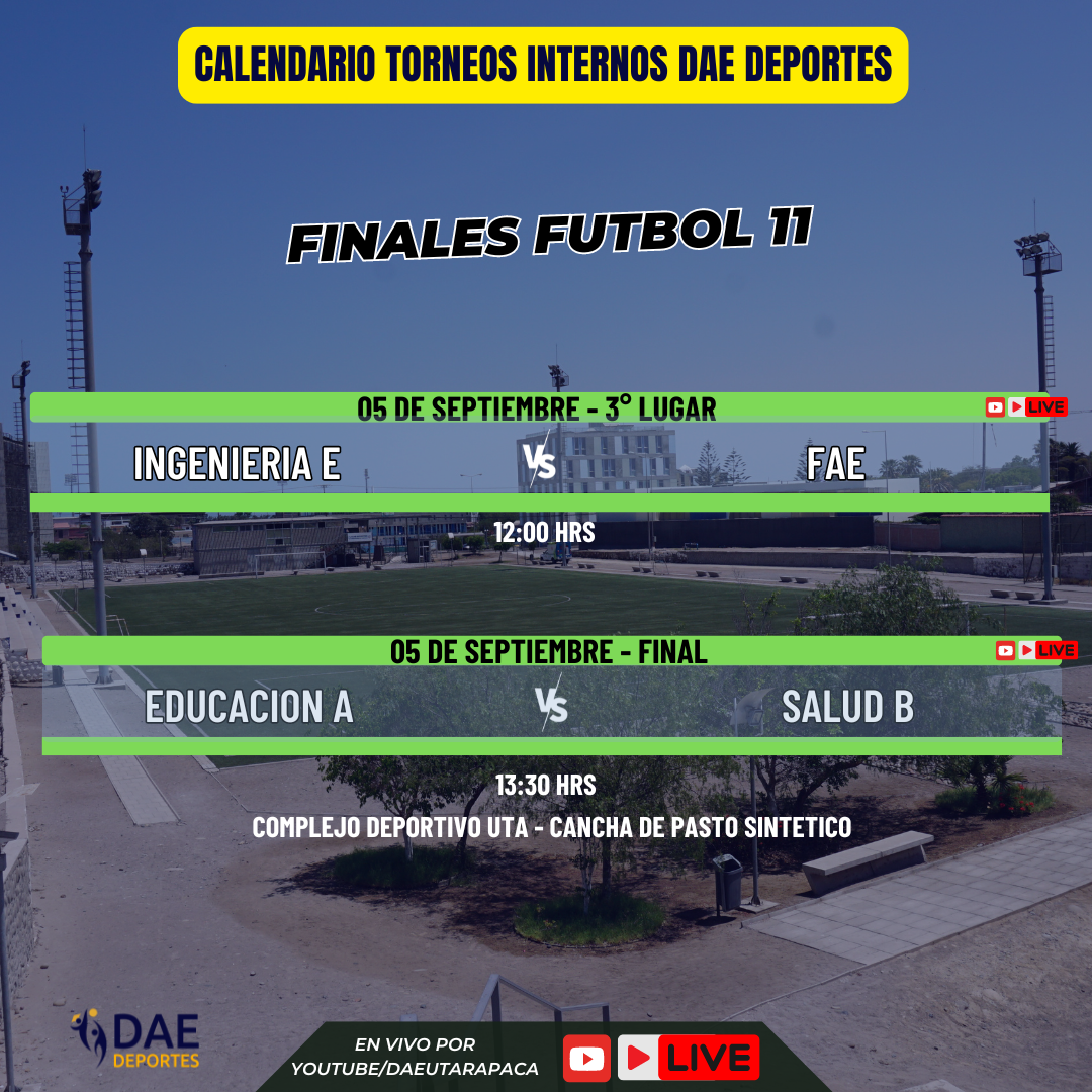 Finales Futbol 11 Interfacultades