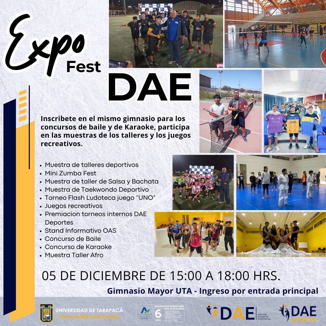 Expo Fest DAE este 5 de diciembre