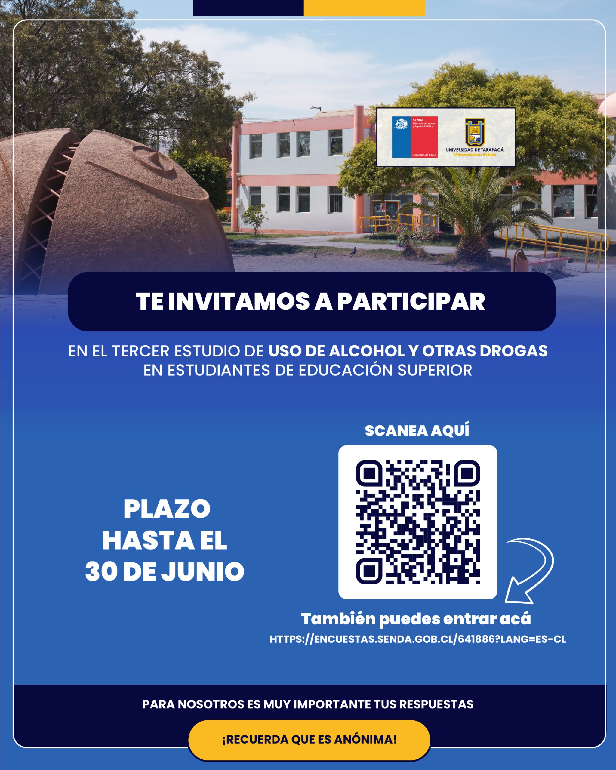 Tercer Estudio de Drogas en Educación Superior