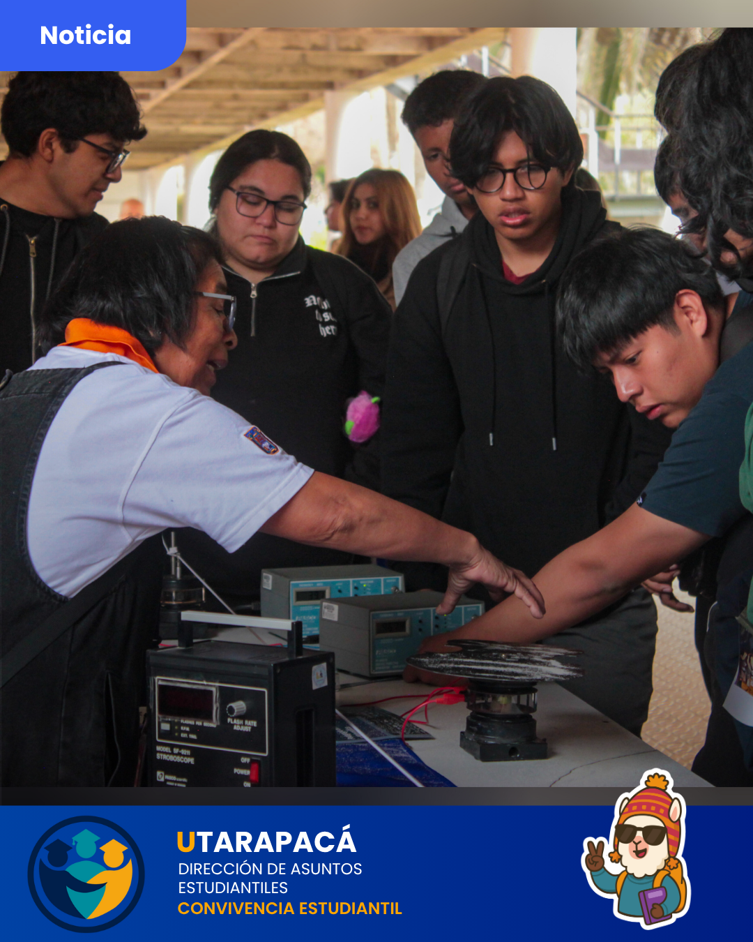 Facultad de Ciencias de la Universidad de Tarapacá realiza la Casa Abierta 2025.